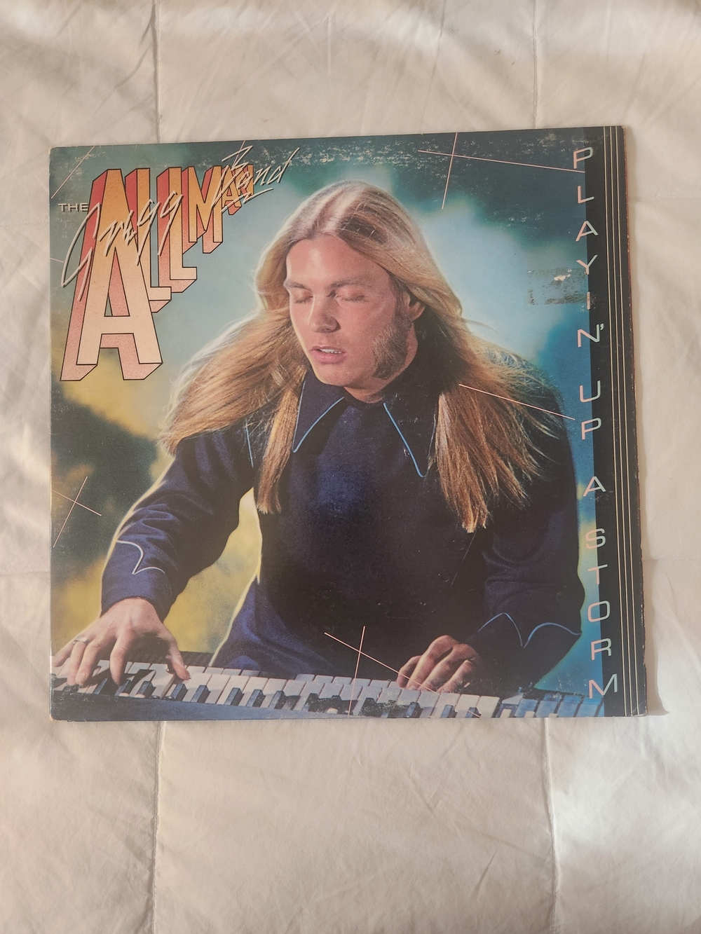 THE GREGG ALLMAN BAND: Playing Up A Storm Vintage Vinyl 77 -- Display Copy